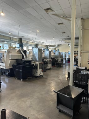 High-Performance Fire Suppression Protecting Valuable CNC Machines