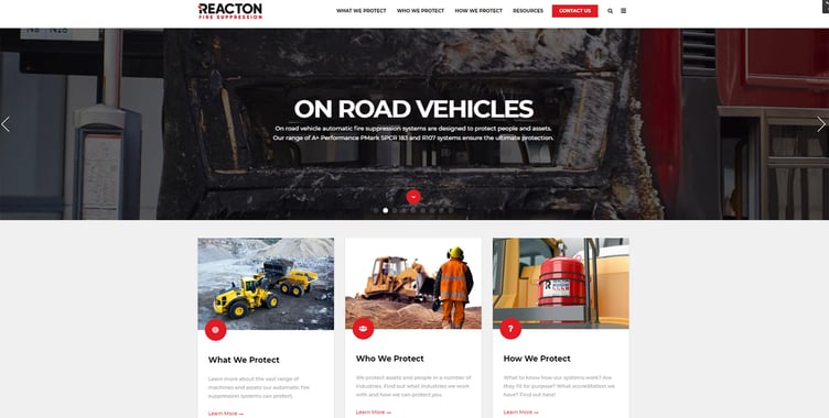 Reacton's New Website